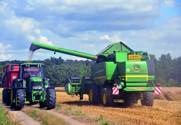 En Seine-et-Marne, le coup d'envoi de la moisson 2021 a été donné début juillet. Cette récolte, débutée tardivement, se déroule par intermittence en raison des nombreux épisodes pluvieux qui surviennent régulièrement depuis deux semaines.