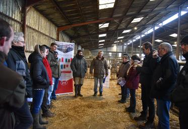 Alysé et la chambre d'Agriculture du Loiret ont organisé mercredi 26 janvier, une porte ouverte dédiée aux bâtiments à la SCEA Doreau - La Brière, à Montbouy.