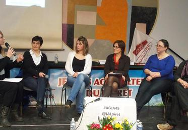De gauche à droite : Alexandra Laurent-Claus, Marie-Christine Lemaire, Olivia Desroziers, Anne Mercier-Beulin, Karen Chaleix et Fanny Cohen.