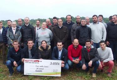 La remise du chèque a eu lieu lors du conseil mixte qui s’est tenu le 14 mai dernier à Égry.