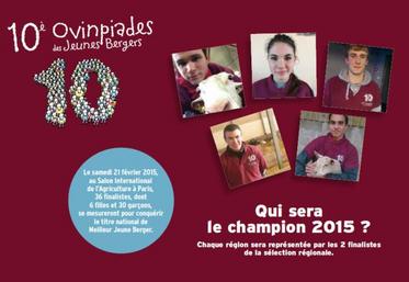 Ovinpiades des Jeunes Bergers en région Centre : 2 qualifiés pour Paris !