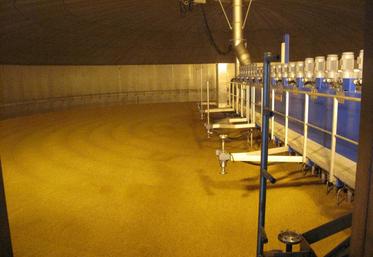 Malterie Soufflet à Nogent-sur-Seine.