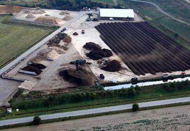 La plateforme de compostage