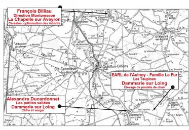 Famille Le Fur à Dammarie sur Loing.