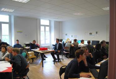 Les agriculteurs se rendent à la DDT pour leur dossier PAC.