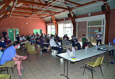 Forges, jeudi 10 juin. Les échanges entre professionnels, mais également avec les partenaires, ont été riches. 