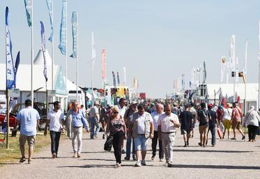 Le 7 septembre, à Outarville. Le monde agricole a retrouvé le chemin d'Innov-agri, après le report de l'édition 2020.