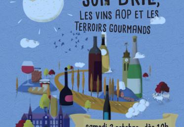 Affiche de l'événement Melun fête son brie 2021.