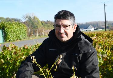 Benoist Charrier est pépiniériste ­viticole à Pontlevoy.