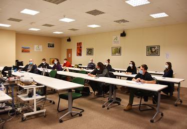 Mardi 23 novembre, à Blois. Onze porteurs de projets ont participé à la journée Initiation au foncier organisée par la chambre d'Agriculture. 