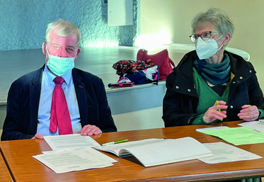 Le 2 décembre, à Gasville-Oisème. Le président des Amis du Compa, William Belhomme, et Mireille Bonnebas ont annoncé la probable réouverture du Compa lors de l'assemblée générale de l'association.