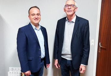 Le 13 décembre, à Bonneval. Arnaud Mercier (à g.) succède à Benoît Ferrière à la présidence de la CABBP.