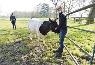 Fabien Le Coidic et sa compagne Agathe Guérin ont reçu le soutien du Département et sont hébergés aux haras des Bréviaires le temps des ­procédures. 
