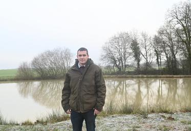 Damien Plassais va tester les phytostérols cet été sur ses maïs.