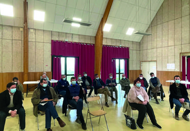Cocherel, jeudi 27 janvier. Le canton de Lizy-sur-Ourcq mène depuis ­plusieurs années une opération jachères mellifères.