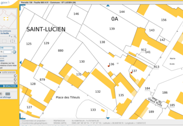 Le cadastre est l'ensemble des documents qui recensent et évaluent les propriétés foncières de chaque commune. Il sert de base pour le calcul des impôts locaux.