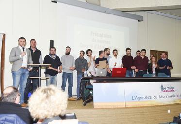 Le 11 février, à Châteaudun. Le nouveau conseil d'administration de JA d'Eure-et-Loir a été présenté lors de l'assemblée générale annuelle du syndicat.