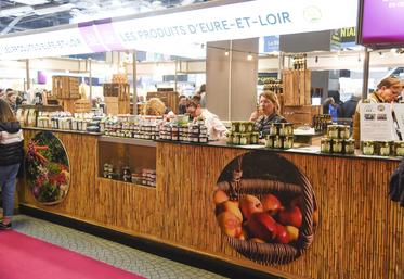 Les produits d'Eure-et-Loir auront leur stand au salon.