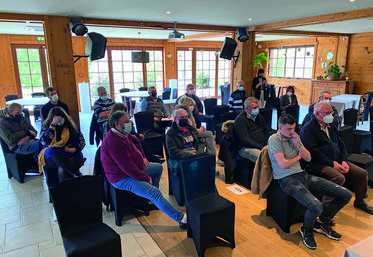 Chailly-en-Bière, vendredi 4 février. Les problématiques du canton ont été abordées en présence de la députée du secteur.