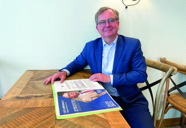 Le 1er mars, à Lucé. Au delà du bilan de la fin de sa mandature, le député Luc Lamirault n'a pas caché son envie de continuer.