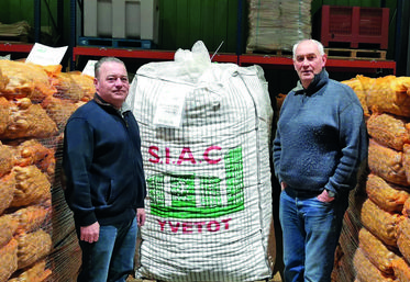 Pour Franck Héricher, technico-commercial (à g.), et Olivier Féron, directeur de l’entreprise, la qualité culinaire prime avant tout.