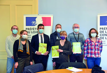 Le 8 mars, à Orléans. Les membres de la Draaf*, de Bio Centre et de la chambre régionale d’Agriculture ont présenté le premier Orab de la région. Il comprend les données traduites de 2020.