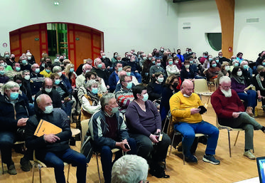 Mardi 8 mars, à Morée. La réunion d'information sur le prochain comice a ­suscité l'intérêt des participants, venus en nombre. 