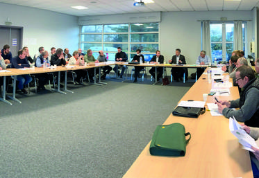 Le conseil d'administration de la FDSEA s'est déroulé le 8 mars au Chesnay (Yvelines). 