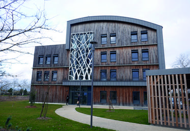 L’Agreen Lab’O Village by CA est sorti de terre en octobre dernier sur le campus Xavier-Beulin.