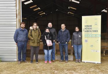 Jeudi 17 mars, à Villavard. La première édition de la Semaine des métiers des agricultures s'est déclinée en cinq événements en Loir-et-Cher, dont la découverte des métiers agricoles sur la ferme pédagogique. 