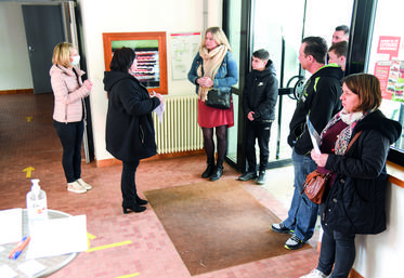 Le 19 mars, à Sours. Comme au CFA-CFPPA de Chartres-La Saussaye, les établissements de l'enseignement agricole n'ont pas ouvert leur portes pour rien. Les familles étaient au rendez-vous.