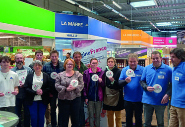 Le 24 mars, les représentants de la démarche Éleveur et engagé d’Eure-et-Loir ont participé à la journée Origine France organisée par l’enseigne Métro à Chartres.