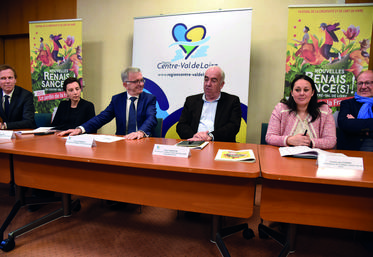 Mardi 22 mars, le président de Région, François Bonneau, a lancé la saison des Nouvelles Renaissances 2022.