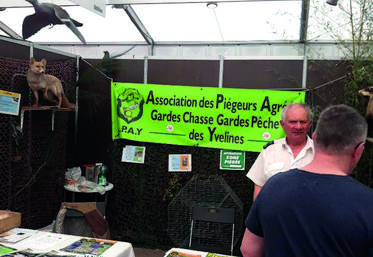L'Apay 78 était présente au Salon de la chasse de Mantes-la-Jolie (Yvelines) du 25 au 28 mars.