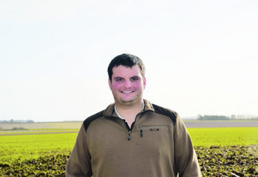 Agriculteur à Verdes, Camille Lecomte est secrétaire général de la chambre d'Agriculture de Loir-et-Cher et président de l'OUGC*.