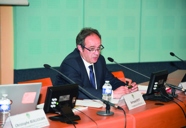 Le 25 mars, à Chartres. Le président de la FNSEA 28, Bertrand Petit, est revenu, en assemblée générale, sur l'exercice complet de son syndicat.