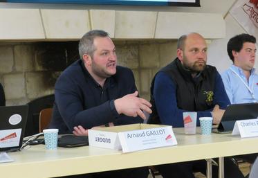 Vendredi 1er avril, à La Champenoise (Indre). Adhérents, partenaires et élus locaux, près de 100 personnes ont assisté à l'AG de JA Centre-Val de Loire. 