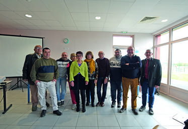 Vendredi 8 avril, à Saint-Firmin-des-Prés. La MFR du Vendômois a tenu son assemblée générale. Ici, son conseil d'administration présent. 