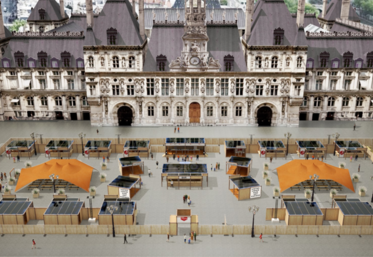Le parvis de l'hôtel de ville de Paris s'animera pendant trois jours, vitrine de la gastronomie et de l'agriculture des régions de France. 