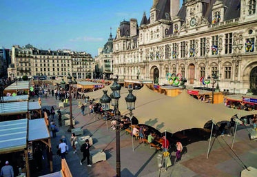 30	000 visiteurs se sont rendus à la première édition des Toqués de l'agriculture organisée au pied de l'hôtel de ville de Paris.