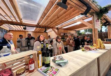 Le 1er mai à Paris, les Jeunes agriculteurs franciliens étaient une trentaine à être présents lors des Toqués de l'agriculture. 