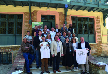 Bréau, lundi 9 mai. Élus et partenaires de la FDC 77 ont inauguré la Semaine de l'éducation à la nature.