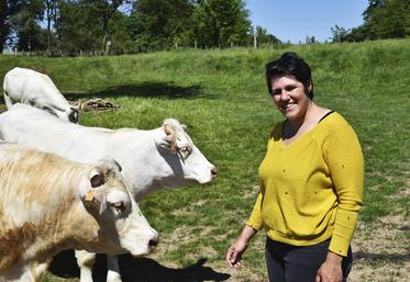 Cécile Soufflay-Contal a repris l'élevage paternel en 2020.