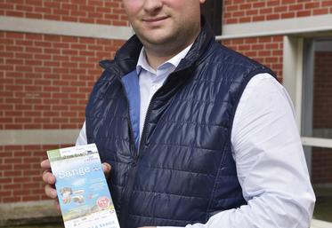 Rodrigue Léveillé est responsable de la communication de la Fête de la Sange depuis 2018.