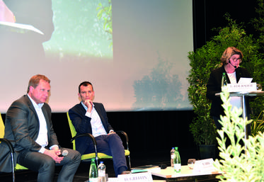 Meaux, mercredi 25 mai. La table ronde, animée par Laurence Fournier, a réuni (de g. à d.) Damien Greffin et Sébastien Abis.