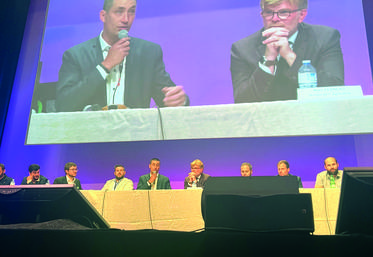 Le nouveau ministre de l'Agriculture, Marc Fesneau, a salué le réseau Jeunes agriculteurs, notamment celui de Centre-Val de Loire, région où il est élu. 