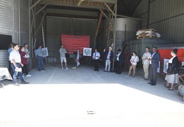 Les cinqs candidats aux élections législatives de la 1re circonscription (Blois) étaient présents.