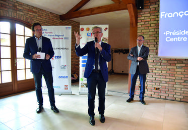 François Bonneau, président de la région Centre-Val de Loire, a inauguré cette septième édition du Forum régional de l'alimentaire.