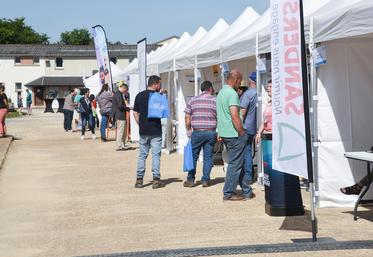 Mardi 14 juin, à Miermaigne. Les exposants ont proposé des solutions de diversification aux exploitants qui se sont déplacés à Cultur&co.