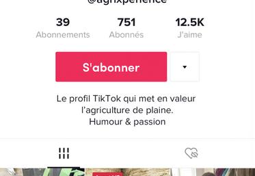 Scannez le QR code pour retrouver directement les vidéos TikTok AgriXperience.